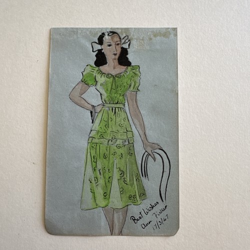 1940s fashion illustration - 1940s,