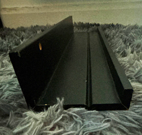 Ikea black wall mounted wood - mounted,
