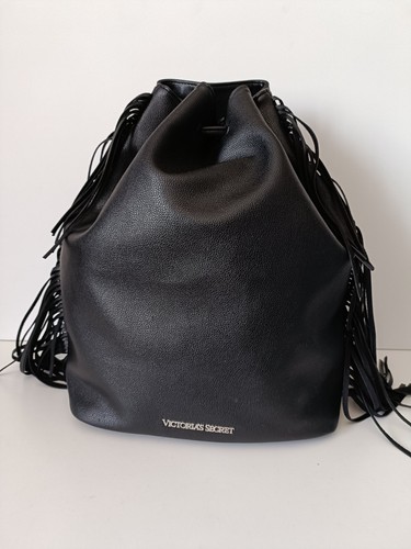 Victoria secret black faux - black,