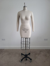 Half Body Cage Dress Form Mannequin Tailor Dummy UK10/EU38 Collapsible Shoulders