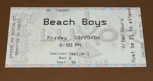 The beach boys front row - boys, las