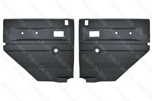 Pair black rear 2nd - black, row