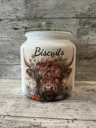 Biscuit jar highland - biscuit,