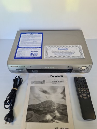 Panasonic vcr video - vcr,
