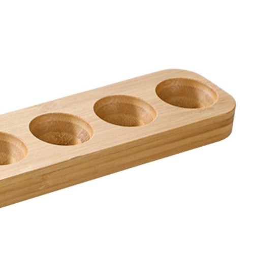 Wooden egg holder - holder, counter