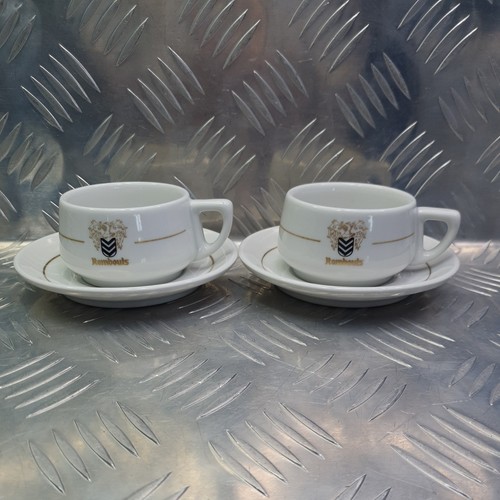 Rombouts coffee cups and - rombouts, x2