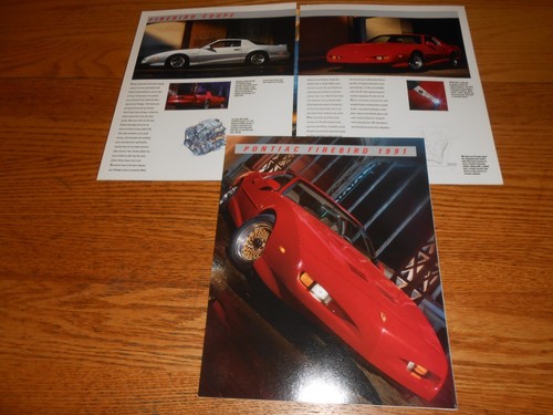 1991 pontiac firebird - 1991, brochure