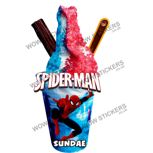 Ice cream van sticker