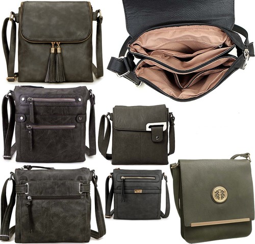 Ladies grey cross body - cross,