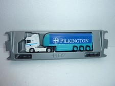 HERPA H0 UK TRUCK SCANIA R 09 HL SZ PILKINGTON, BOXED + ACCESORTIES