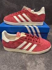 Adidas Originals Gazelle Trainers - Team Victory Red / White - Size UK7.5