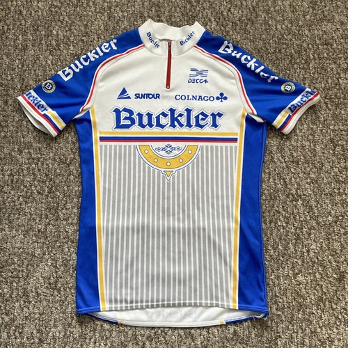 Vintage buckler cycling jersey - vintage,