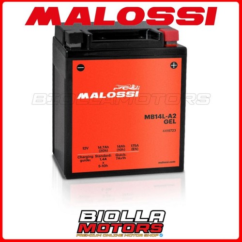 Mb14l malossi gel battery - mb14l-a2,