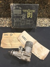 Webra RC airplane engine box