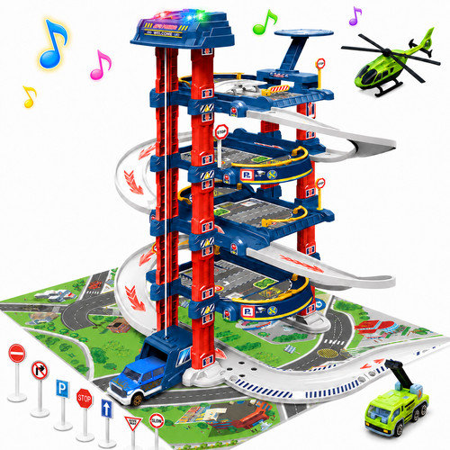 Toy garage with - toy, 89