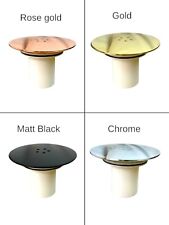 Shower Drain Cover Tray Waste Trap Plug Hole Cover Replacement Plastic