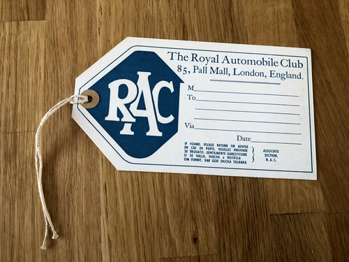 Royal automobile club original - automobile,