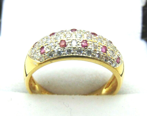18ct gold pave - 18ct,
