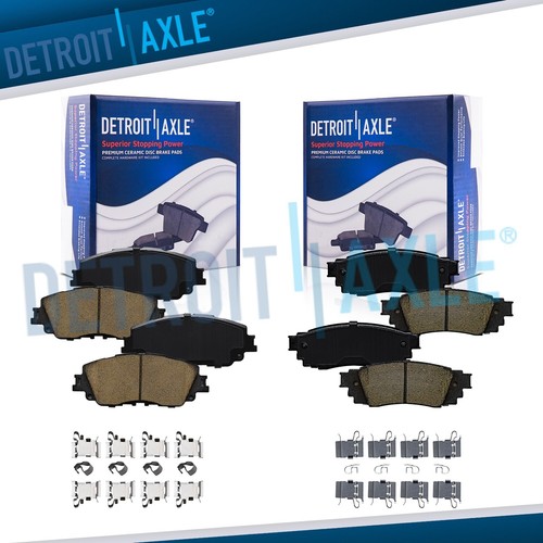 4pc front rear ceramic brake - rear,