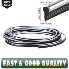 5M Roll Silver Chrome Car Interior Exterior Moulding Decor Trim Strip Line UK