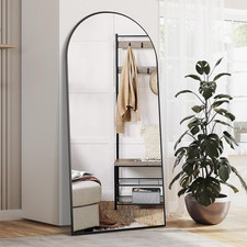 NEUWEABY Arched Floor Mirror