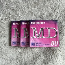 3 x SHARP MD-R 80 DIGITAL