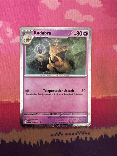 Pokemon card kadabra - pokemon,