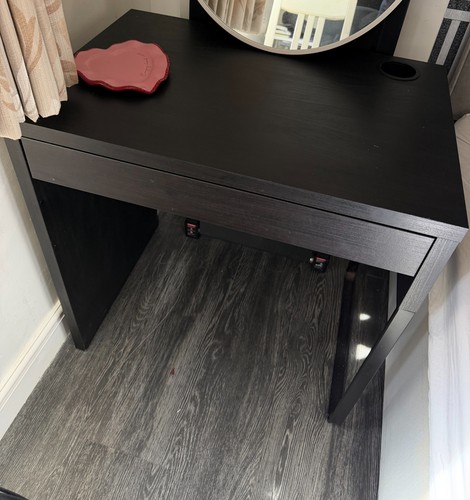 Ikea micke desk - ikea, black