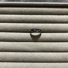 L To M Black Spinel Sterling