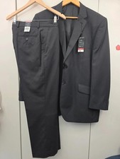 Bnwt F&F Black Pinstripe Suit