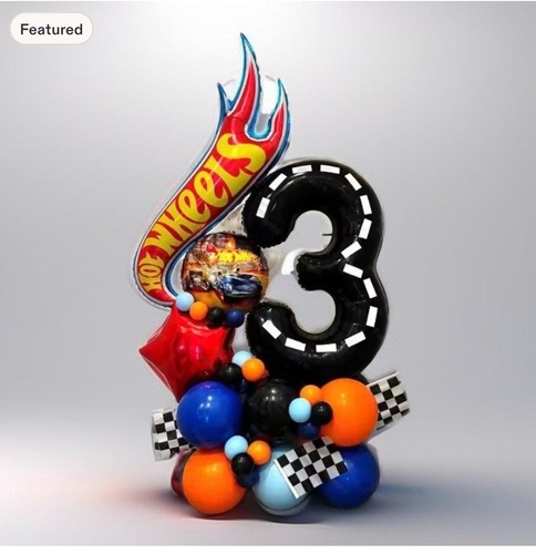 Hot wheels balloon - hot,