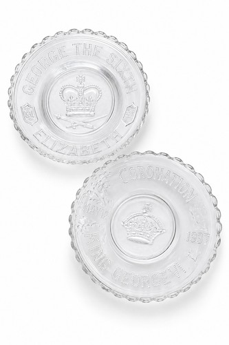 1937 coronation glass bowls - 1937,