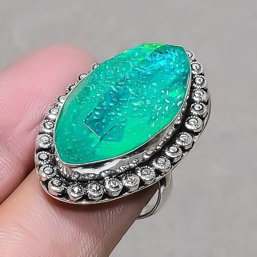 Faceted green australian - green,