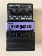 Vintage Arion SLF-1 Stereo Analog Flanger Guitar Pedal - Made in Japan 1980s