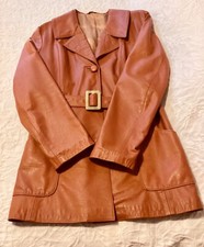 ladies vintage leather jacket