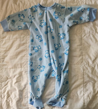 Boy's Bright Future Blue Sleepwear/ US Size 6-9 Months/ Boy's Sleepwear