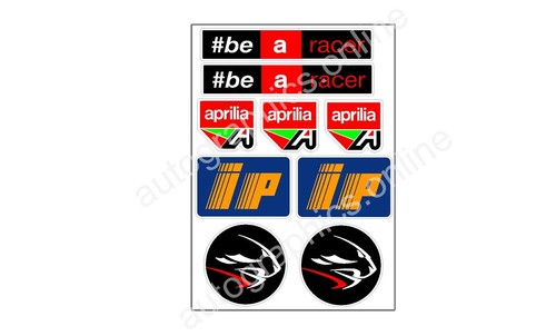 Aprilia sticker bike helmet - sticker,