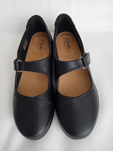 Clarks ladies girls black - ladies,