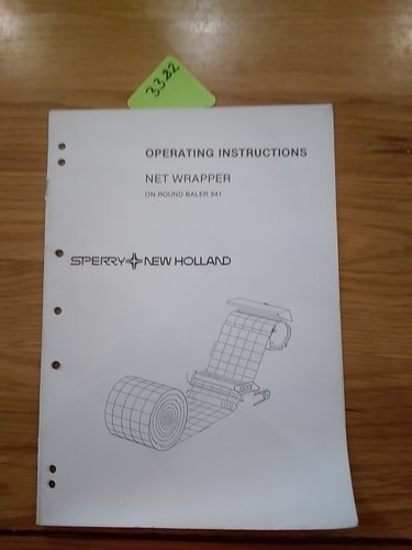 New holland sperry - new, wrapper