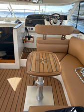 Boat Barrel Shape Teak Table