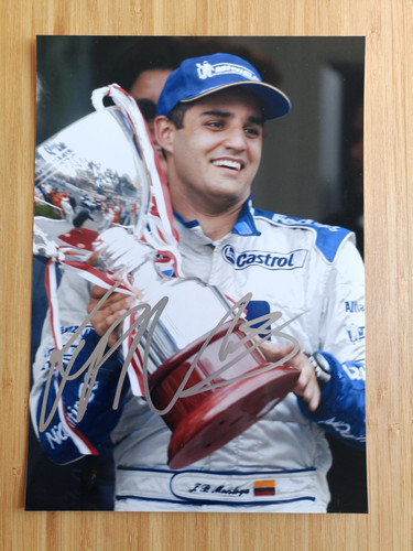 Montoya juan pablo autograph - montoya,,