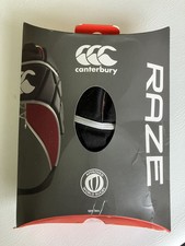 Canterbury RAZE Rugby Headguard  Junior  Medium Boys (MB)  Black & Red