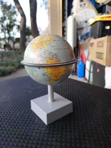Vintage globe clock 1995 - globe, made
