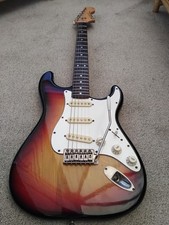 Fernandes FST70 Stratocaster Stone Logo Vintage Guitar MIJ 1970s Japanese Strat