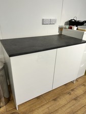 IKEA Besta White Storage Shelf