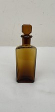 Vintage Amber Glass Pharmacy