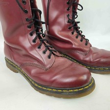 DR Martin Cherry Red Boots