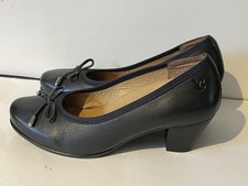 Caprice Black Leather Block