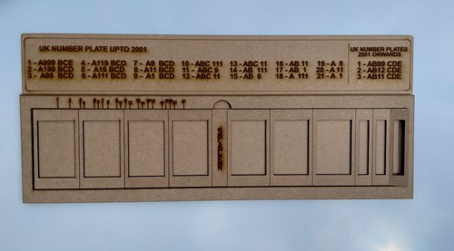 Eco plate number - eco, 3d