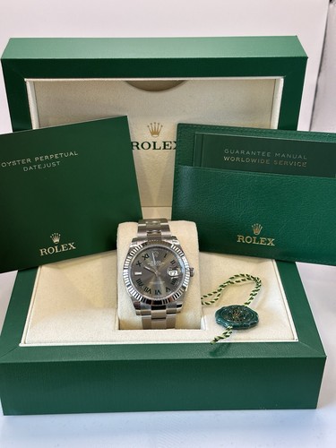 Rolex datejust wimbledon - datejust, 41